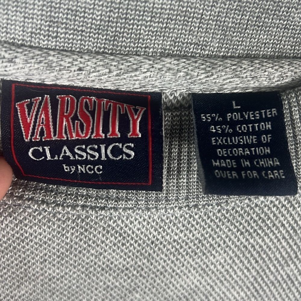 🔥🏈 Vintage OKLAHOMA STATE COWBOYS Embroidered Crewneck Knit Sweatshirt - EUC - Picture 8 of 8